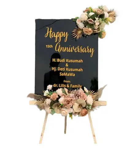 Papan Bunga Akrilik Kalentambo